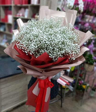 Букет цветов из: Гипсофила в Гончарово