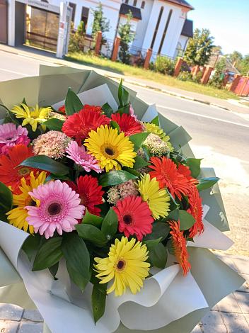 Букет цветов из: Герберы в Гончарово